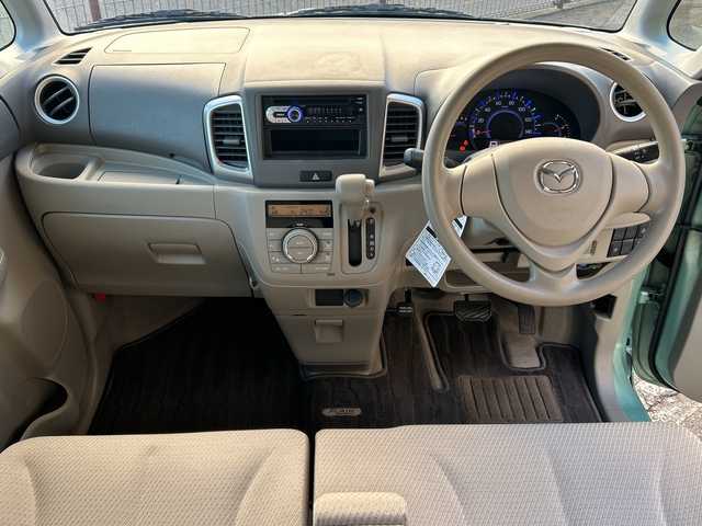 マツダ フレアワゴン XG 広島県 2015(平27)年 1.7万km フォレストアクアM 禁煙/社外オーディオ（クラリオンCZ109）/電動格納ミラー/スマートキー/プッシュスタート/スペアキー/アイドリングストップ/ヘッドライトレベライザー/純正フロアマット/純正ドアバイザー/Wエアバック