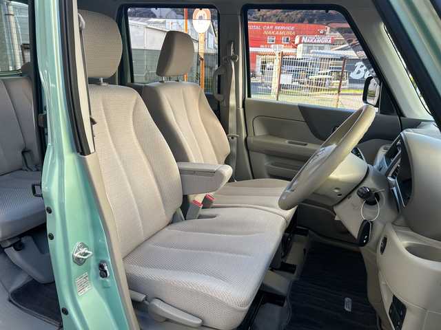 マツダ フレアワゴン XG 広島県 2015(平27)年 1.7万km フォレストアクアM 禁煙/社外オーディオ（クラリオンCZ109）/電動格納ミラー/スマートキー/プッシュスタート/スペアキー/アイドリングストップ/ヘッドライトレベライザー/純正フロアマット/純正ドアバイザー/Wエアバック