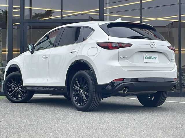マツダ ＣＸ－５ XD スポーツアピアランス 大阪府 2025(令7)年 0.4万km ロジウムホワイトプレミアムメタリック ワンオーナー/BOSEサウンド/全方位カメラ/10.25インチナビ[地図SDなし]/フルセグTV/BT/USB/appleCarPlay/ヘッドアップディスプレイ/ブラインドスポットモニター/スマートブレーキサポート/オートハイビーム/パーキングセンサー/ワイヤレス充電/黒革席/シートヒーター前後2席/ベンチレーションD/N席/ステアリングヒーター/純正フロアマット/パワーシートD/N席/シートメモリー機能/純正19インチAW/パワーバックドア/ETC/保証書/スペアキーx1