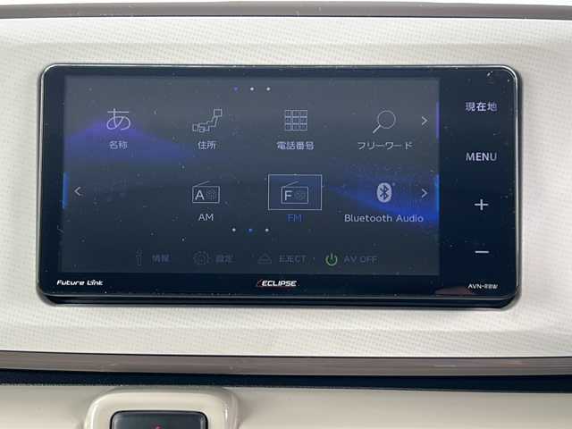 ダイハツ ムーヴ キャンバス G メイクアップ SA Ⅲ 京都府 2018(平30)年 4.8万km パールホワイトⅢ/ナチュラルベージュマイカメタリック 2トーン ワンオーナー/社外SDナビ /ECLIPSE/AVN-R8W/フルセグTV/Bluetooth/CD/DVD/USB/AUX/SDミュージックサーバー/スマートアシスト3/衝突回避支援ブレーキ/車線逸脱警報/誤発進抑制制御/先行車発進お知らせ機能/オートハイビーム/社外１６インチAW /　(WORK/SEEKER)/両側パワースライドドア　/レーンキープ　/LEDライト/オートマチックハイビーム　/前後コーナーセンサー　/アイドリングストップ　/バックカメラ　　/前席ベンチシート/スマートキー/ＥＴＣ/保証書