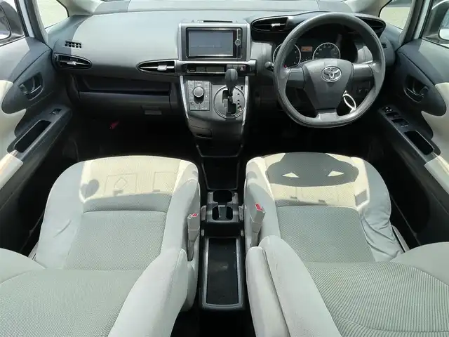トヨタ ウィッシュ 1．8X 滋賀県 2012(平24)年 10.9万km ホワイトパールクリスタルシャイン 純正SDナビ/【フルセグTV、CD・DVD再生可能、Bluetooth】/バックカメラ/横滑り防止装置/ETC/社外15インチAW/リモコンキー/純正フロアマット/スペアキー/取扱説明書/保証書