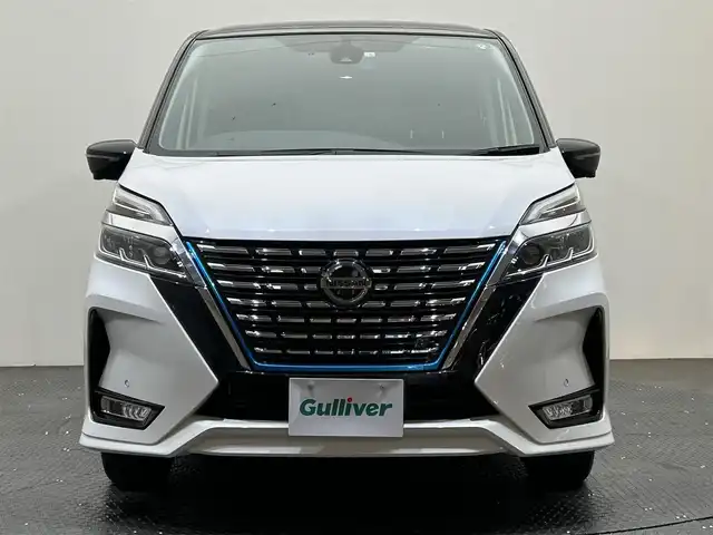 日産 セレナ e－パワー ハイウェイスター V 愛媛県 2020(令2)年 2.9万km ブリリアントホワイトパール 2トーン ・プロパイロット/・エマージェンシーブレーキ /・純正ナビゲーション/・Bluetooth/フルセグテレビ/DVD/・アラウンドビューモニター/・フリップダウンモニター/・両側パワースライドドア/・ドライブレコーダー/・ETC/・LEDヘッドライト/・カプロンハーフシート
