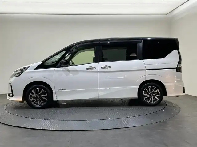 日産 セレナ e－パワー ハイウェイスター V 愛媛県 2020(令2)年 2.9万km ブリリアントホワイトパール 2トーン ・プロパイロット/・エマージェンシーブレーキ /・純正ナビゲーション/・Bluetooth/フルセグテレビ/DVD/・アラウンドビューモニター/・フリップダウンモニター/・両側パワースライドドア/・ドライブレコーダー/・ETC/・LEDヘッドライト/・カプロンハーフシート