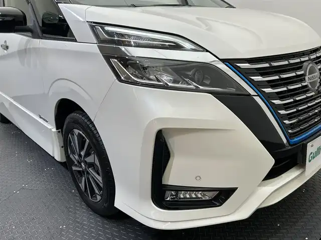 日産 セレナ e－パワー ハイウェイスター V 愛媛県 2020(令2)年 2.9万km ブリリアントホワイトパール 2トーン ・プロパイロット/・エマージェンシーブレーキ /・純正ナビゲーション/・Bluetooth/フルセグテレビ/DVD/・アラウンドビューモニター/・フリップダウンモニター/・両側パワースライドドア/・ドライブレコーダー/・ETC/・LEDヘッドライト/・カプロンハーフシート