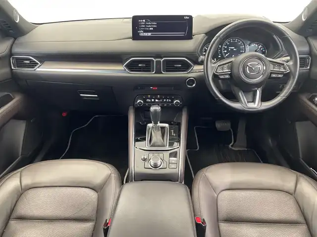 マツダ ＣＸ－５ XD エクスクルーシブモード 栃木県 2022(令4)年 3.2万km ディープクリスタルブルーマイカ 純正ナビ/(フルセグTV/Bluetooth/SD/USB)/全方位カメラ/ディーゼル/BOSEサウンドシステム/コーナーセンサー/i-ACTIVSENSE/・衝突被害軽減ブレーキ/・車線逸脱警報システム/・アダプティブクルーズコントロール/ETC/前方ドラレコ/シートヒーター/本革シート/シートエアコン/禁煙車/オートライト/LEDヘッドライト/パドルシフト/横滑り防止装置/スマートキー/プッシュスタート/ステアリングスイッチ/革巻きステアリング/ウィンカーミラー/電動格納ミラー/純正19インチアルミホイール/純正フロアマット