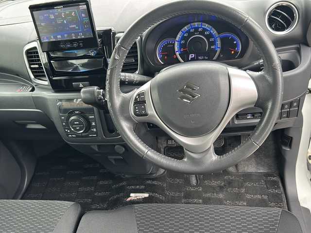 スズキ スペーシア カスタム TS 福島県 2014(平26)年 7.6万km パールホワイト 4WD ナビ フルセグTV Bluetooth バックカメラ 両側パワースライドドア 衝突軽減ブレーキ シートヒーター ETC オートライト フォグランプ 横滑り防止装置 HIDライト スマートキー