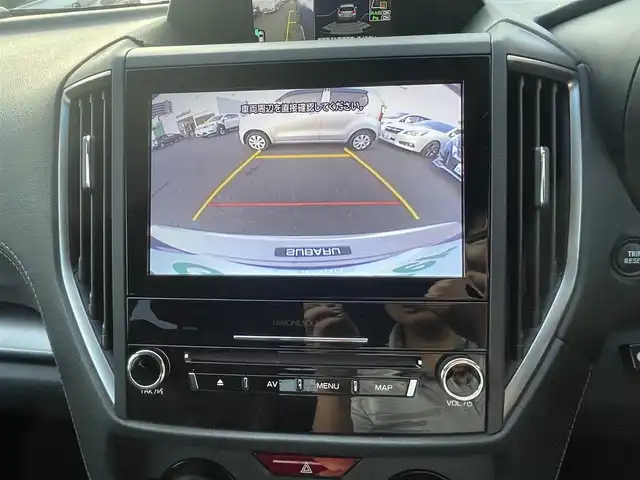 スバル インプレッサ スポーツ 2．0i－S アイサイト 島根県 2019(平31)年 4.5万km クォーツブルーP 4WD/純正８インチDIATONEメモリナビ　/(AM/FM/フルセグTV/ＣＤ・ＤＶＤ再生/Ｂｌｕｅｔｏｏｔｈ・ＵＳＢ接続)　/アイサイト/プリクラッシュブレーキ/レーンアシスト/全車速追従機能付クルーズコントロール　/誤発進抑制機能/ブラインドスポットモニター/リアコーナーセンサー　/前方ドライブレコーダー　/ＥＴＣ2.0/バックカメラ／サイドカメラ　/前席パワーシート/電動パーキングブレーキ/オートホールド/パドルシフト　/オートハイビーム／ライト　/純正ＬＥＤヘッドライト/純正18インチアルミホイール/プッシュスタート/スマートキー/スペアキー1本/ステアリングスイッチ/電動格納ウインカーミラー/アイドリングストップ/トノカバー