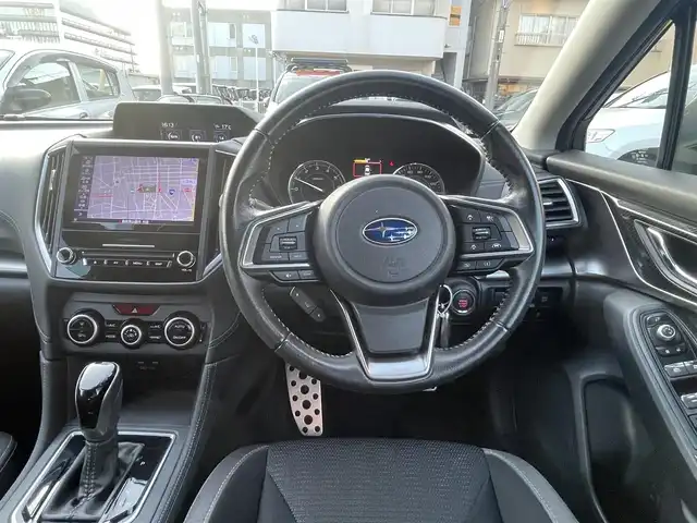 スバル インプレッサ スポーツ 2．0i－S アイサイト 島根県 2019(平31)年 4.5万km クォーツブルーP 4WD/純正８インチDIATONEメモリナビ　/(AM/FM/フルセグTV/ＣＤ・ＤＶＤ再生/Ｂｌｕｅｔｏｏｔｈ・ＵＳＢ接続)　/アイサイト/プリクラッシュブレーキ/レーンアシスト/全車速追従機能付クルーズコントロール　/誤発進抑制機能/ブラインドスポットモニター/リアコーナーセンサー　/前方ドライブレコーダー　/ＥＴＣ2.0/バックカメラ／サイドカメラ　/前席パワーシート/電動パーキングブレーキ/オートホールド/パドルシフト　/オートハイビーム／ライト　/純正ＬＥＤヘッドライト/純正18インチアルミホイール/プッシュスタート/スマートキー/スペアキー1本/ステアリングスイッチ/電動格納ウインカーミラー/アイドリングストップ/トノカバー