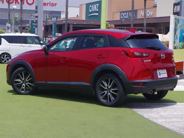 マツダ ＣＸ－３ 20S プロアクティブ 千葉県 2017(平29)年 3.3万km ソウルレッドクリスタルM スマートシティブレーキサポート/ブラインドスポットモニタリング/レーンキープ・アシスト・システム/アクティブ・ドライビング・ディスプレイ/ハーフレザーシート/純正SDナビ/地デジTV/【DVD/CD再生機能　Bluetooth接続】/バックカメラ/革巻きステアリング/パドルシフト/LEDヘッドライト/フォグライト/ウインカーミラー/リアコーナーセンサー/純正18インチアルミホイル/サイド/カーテンエアバッグ/アドバンストキーレスエントリー