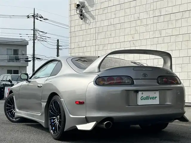 トヨタ スープラ SZ 埼玉県 2002(平14)年 8.4万km シルバーM 外部検査済み/BOMEXエアロキット/Weds/sport18インチ/純正足廻り/純正マフラー/KENWOODナビ/（CD/DVD/Bluetooth）/バックカメラ/Wエアバッグ/ABS/デジタルミラー/ドライブレコーダー/ETC