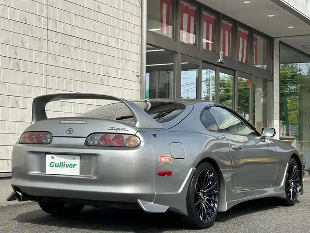 トヨタ スープラ SZ 埼玉県 2002(平14)年 8.4万km シルバーM 外部検査済み/BOMEXエアロキット/Weds/sport18インチ/純正足廻り/純正マフラー/KENWOODナビ/（CD/DVD/Bluetooth）/バックカメラ/Wエアバッグ/ABS/デジタルミラー/ドライブレコーダー/ETC