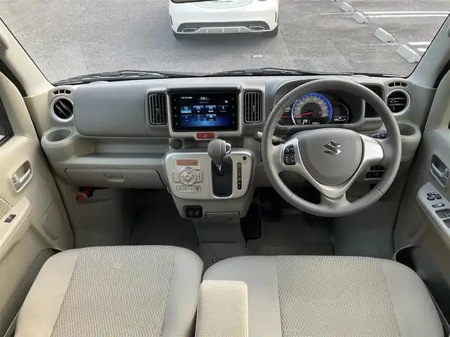 スズキ エブリィ ワゴン PZターボ 滋賀県 2024(令6)年 0.6万km ブルーイッシュブラックパール3 ワンオーナー/車検9年11月まで/ターボ車/スズキセーフティサポート/純正7インチディスプレイオーディオ/　　スマートフォン連携機能、Bluetooth/バックカメラ/片側パワースライドドア/ETC/純正LEDヘッドライト、LEDフォグランプ/運転席シートヒーター/USB電源ソケット/純正14インチアルミホイール/スペアキー有り/取扱説明書/保証書/