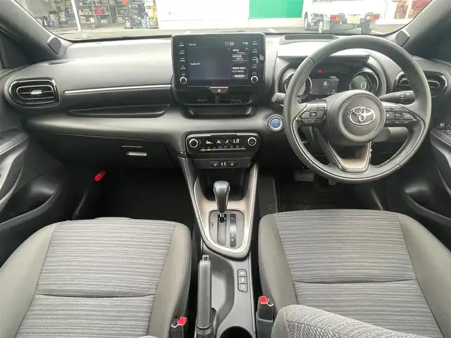 トヨタ ヤリス ハイブリッド Z 島根県 2022(令4)年 5万km シアンM 純正ディスプレイオーディオ/Ｂｌｕｅｔｏｏｔｈ/全方位カメラ/前後ドライブレコーダー　/ビルトインＥＴＣ　/前席シートヒーター　/クルーズコントロール　/前後コーナーセンサー　/レーンアシスト/衝突軽減ブレーキ　/横滑り防止装置/アイドリングストップ/スマートキー/プッシュスタート/純正LEDヘッドライト/純正フロアマット
