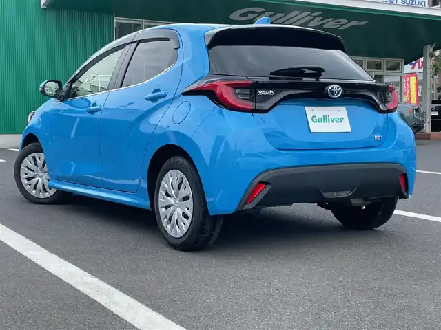 トヨタ ヤリス ハイブリッド Z 島根県 2022(令4)年 5万km シアンM 純正ディスプレイオーディオ/Ｂｌｕｅｔｏｏｔｈ/全方位カメラ/前後ドライブレコーダー　/ビルトインＥＴＣ　/前席シートヒーター　/クルーズコントロール　/前後コーナーセンサー　/レーンアシスト/衝突軽減ブレーキ　/横滑り防止装置/アイドリングストップ/スマートキー/プッシュスタート/純正LEDヘッドライト/純正フロアマット