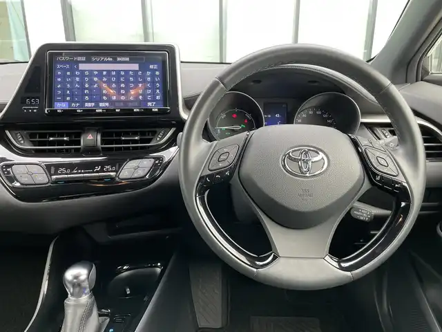 トヨタ Ｃ－ＨＲ G モード ネロ 香川県 2019(平31)年 3.1万km ブラックマイカ 登録時走行距離；30213km/９インチ純正ナビ/前後ドライブレコーダー/ＥＴＣ/衝突軽減システム/レーンキープアシスト/ブラインドスポットモニター/クルーズコントロール/オートマチックハイビーム/革巻きステアリング/ステアリングスイッチ/シートヒーター/純正フロアマット/ドアバイザー/スマートキー/プッシュスタート