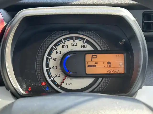 スズキ スペーシア HYBRID G 島根県 2018(平30)年 2.7万km シフォンアイボリーM 社外SDナビ(CN-E310D)/CD/Bluetooth/ワンセグTV/バックカメラ/ETC/前後ドラレコ/アイドリングストップ/両側スライドドア/スマートキー/プッシュスタート/純正フロアマット/ドアバイザー/スペアキー1本