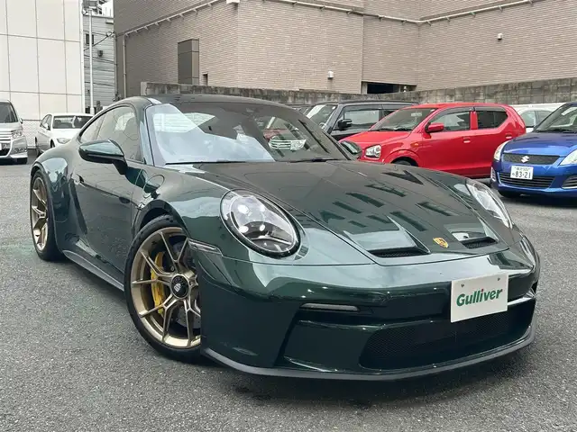ポルシェ ポルシェ ９１１ GT3 ツーリングPKG 神奈川県 2024(令6)年 0.7万km 緑 カスタムカラーPTS　（PTS価格179万円）/Porsche Racing Green Metallic/4.0 水平対向6気筒自然吸気エンジン/左ハンドル/6速GTスポーツ トランスミッション/PCCB/PASM/Porsche Track Precision App/フロントアスクルリフトシステム/リアパークアシスト/マトリクスLEDヘッドライト/自動防眩ルーム ミラー/リアビューカメラ/オートクルーズ/スペアキー1本