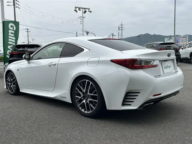 レクサス ＲＣ 兵庫県 2016(平28)年 7.6万km ホワイトノーヴァガラスフレーク 純正７型ナビ/・BLu.BT.TV.AM.FM/エスペリアダウンサス（純正サス車載）/レーダークルーズコントロール/エスペリアダウンサス/ＢＳＭ/前席シートヒーター/ベンチレーション/ハンドルヒーター/パドルシフト/オートマチックハイビーム/レーンキープアシスト/カーテンエアバック/ＥＴＣ/電動格納ミラー/純正フロアマット