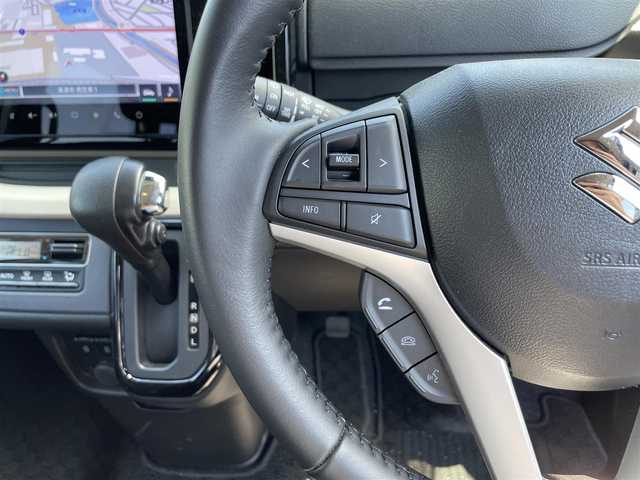 スズキ ソリオ HV MZ 滋賀県 2021(令3)年 1.1万km スピーディーブルーM 純正9型ナビ/・ＣＤ/・ＤＶＤ/・Bluetooth/・フルセグTV/全方位カメラ/ETC/前後ドライブレコーダー/コーナーセンサー/追従クルーズコントロール/ヘッドアップディスプレイ/スマートキー/スペアキー/デュアルカメラブレーキサポート