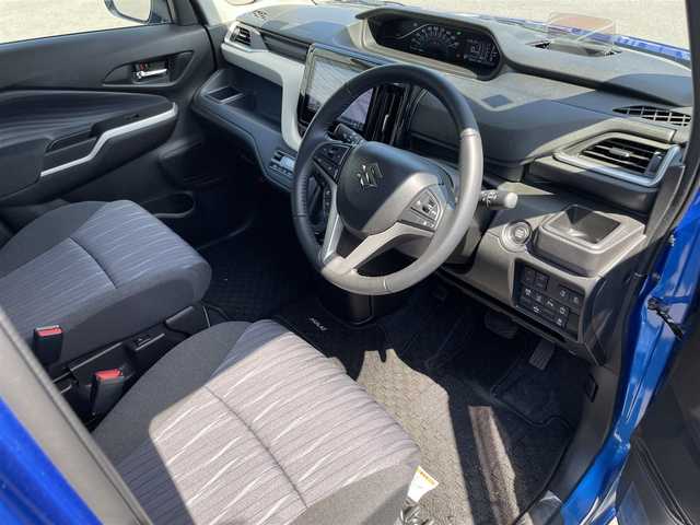 スズキ ソリオ HV MZ 滋賀県 2021(令3)年 1.1万km スピーディーブルーM 純正9型ナビ/・ＣＤ/・ＤＶＤ/・Bluetooth/・フルセグTV/全方位カメラ/ETC/前後ドライブレコーダー/コーナーセンサー/追従クルーズコントロール/ヘッドアップディスプレイ/スマートキー/スペアキー/デュアルカメラブレーキサポート