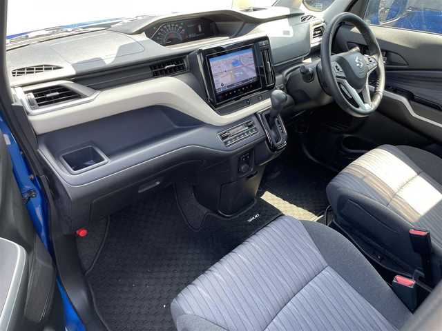 スズキ ソリオ HV MZ 滋賀県 2021(令3)年 1.1万km スピーディーブルーM 純正9型ナビ/・ＣＤ/・ＤＶＤ/・Bluetooth/・フルセグTV/全方位カメラ/ETC/前後ドライブレコーダー/コーナーセンサー/追従クルーズコントロール/ヘッドアップディスプレイ/スマートキー/スペアキー/デュアルカメラブレーキサポート