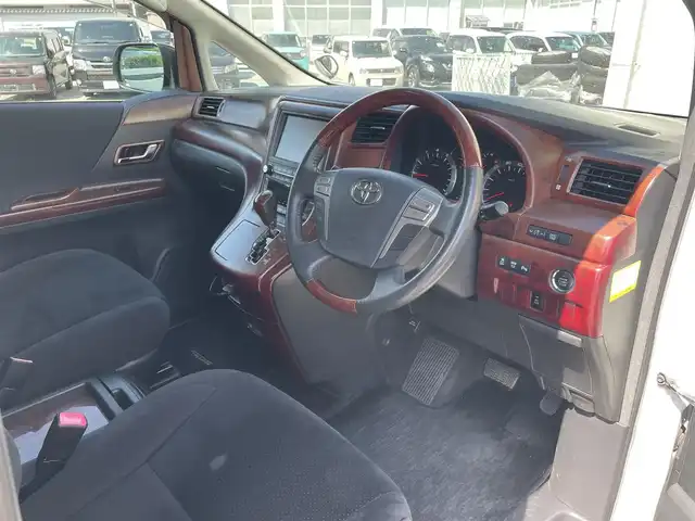 トヨタ ヴェルファイア 2．4Z プラチナセレクション 富山県 2010(平22)年 7.5万km ホワイトパールクリスタルシャイン ダブルサンルーフ／/メーカーナビ／/フルセグＴＶ／/ＤＶＤ再生／/バックカメラ／/純正フリップダウンモニター／/両側パワースライドドア／/７人乗／/ステアリングスイッチ／/ビルトインＥＴＣ／/パワーバックドア／