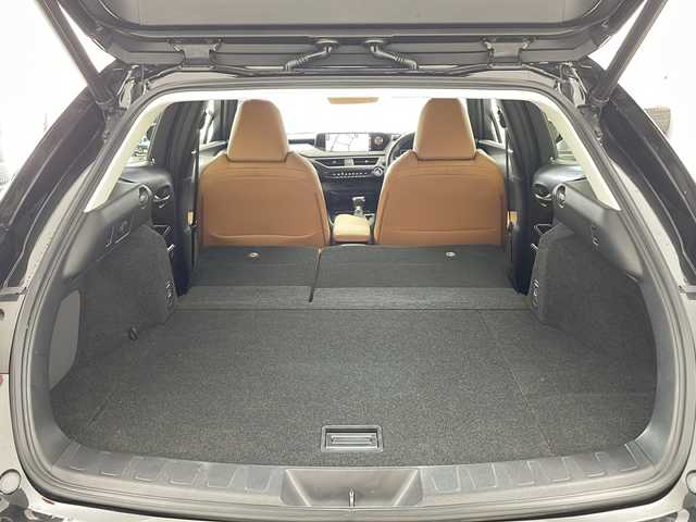レクサス ＵＸ 250h バージョンC 兵庫県 2019(平31)年 5.6万km グラファイトブラックガラスフレーク ・Lexus Safety System ＋/・プリクラッシュセーフティ/・レーントレーシングアシスト/・オートマチックハイビーム/・アダプティブハイビーム/・ロードサインアシスト/・先行車発進告知/・ブラインドスポットモニター/・パノラミックビューモニター/・3眼LEDヘッドライト/・スマートエントリー/・ヘッドアップディスプレイ/・10.3インチワイドディスプレイ/・純正ナビ/CD/DVD/BT/Miracast/TV/・ビルトインETC2.0/・革シート/・前席シートヒーター/・前席パワーシート/・パワーバックドア/・TRDエアロ/・前後ドライブレコーダー/・純正17インチアルミホイール/・パーキングサポートブレーキ