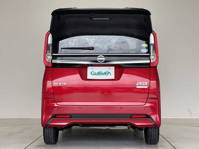 日産 ルークス ハイウェイスター X 愛知県 2021(令3)年 3.1万km 赤 エマージェンシーブレーキ/純正9型ナビ　SDカードなし/全方位カメラ/バックカメラ/コーナーセンサー/純正アルミホイール/LEDヘッドライト/パワースライドドア/オートマチックハイビーム/ドライブレコーダー/ETC/衝突軽減システム/フルセグ/CD DVD/Bluetooth/ステアリングスイッチ/スマートキー/プッシュスタート