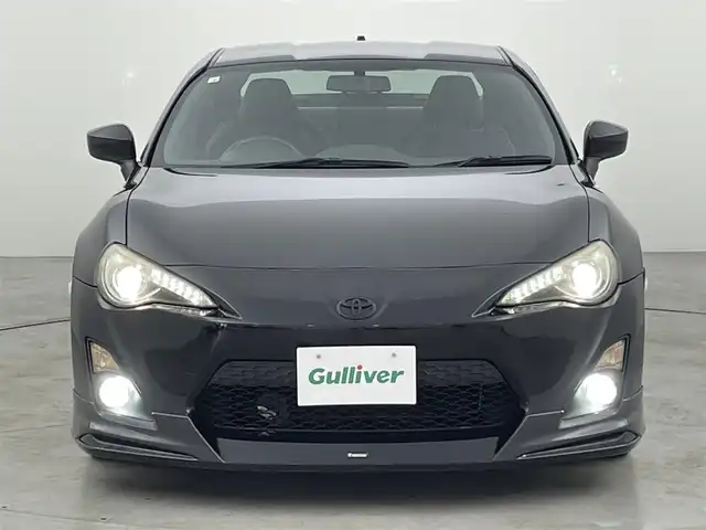 トヨタ ８６ GT リミテッド 福岡県 2012(平24)年 13.9万km クリスタルブラックシリカ モデリスタエアロ　/純正ナビ（フルセグＴＶ）　/バックカメラ　/ＥＴＣ　/パドルシフト　/ＭＴモード付　/シートヒーター　/ハーフレザーシート　/革巻きステアリング　/社外リアウィング　/純正１７インチＡＷ　/ＬＥＤライト