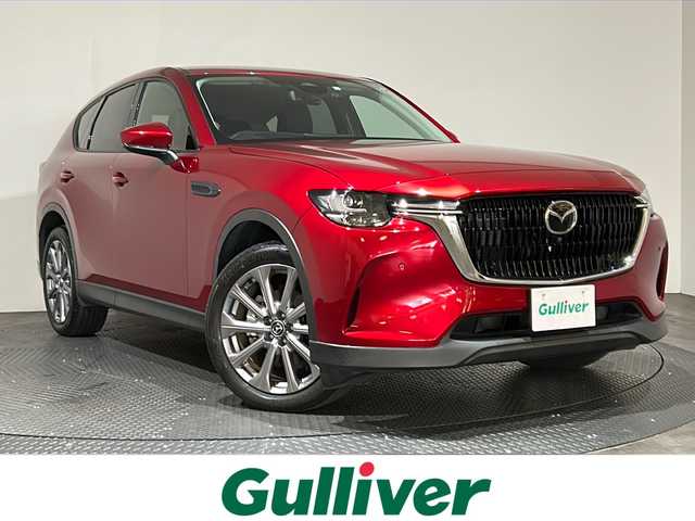 マツダ ＣＸ－６０ XD Lパッケージ 愛媛県 2023(令5)年 1.4万km ソウルレッドクリスタルM マツダコネクトナビ/フルセグテレビ/Bluetooth/AppleCarPlay/AndroidAuto/全方位カメラ/レーダークルズコントロール/ビルトインＥＴＣ　/社外前後ドライブレコーダー/前席シートヒーター/前席パワーシート/ハンドルヒーター/パドルシフト/パワーバックドア/置くだけ充電/ISOFIX