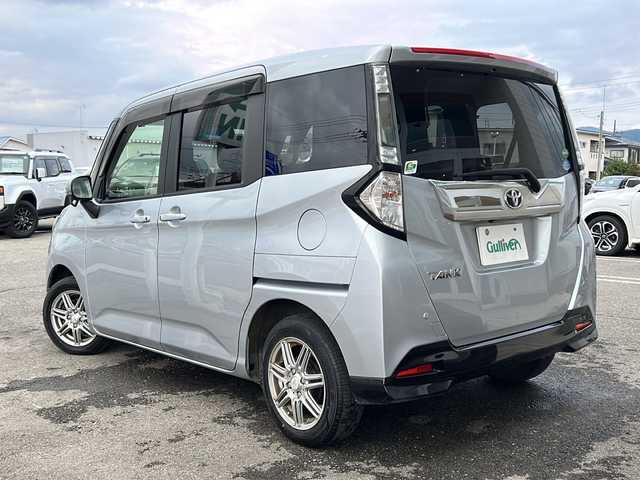 トヨタ タンク カスタムG S 秋田県 2017(平29)年 6.8万km ブライトシルバーM ワンオーナー/純正SDナビ/純正BT、CD、TV/バックカメラ/両側パワースライドドア/前後ドライブレコーダー/スマートキー/ETC/サイドバイザー
