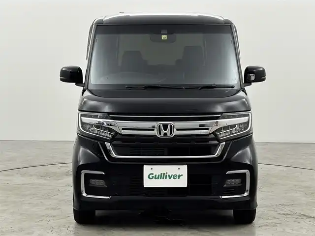 ホンダ Ｎ ＢＯＸ カスタム L 福岡県 2022(令4)年 3.2万km クリスタルブラックパール 社外ナビ／フルセグＴＶ　/バックカメラ　/アダプティブクルコン　/ＥＴＣ　/コーナーセンサー　/衝突被害軽減ブレーキ　/レーンキープ　/両側電動スライドドア　/シートヒーター　/純正１４インチＡＷ　/ＬＥＤヘッドライト
