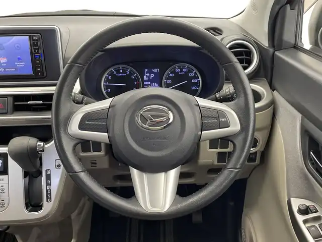 ダイハツ キャスト スタイル G SAⅢ 栃木県 2017(平29)年 4.3万km ファイアークォーツレッドM 純正メモリナビ/（CD/DVD/フルセグTV/Bluetooth/SD）/コーナーセンサー/前方ドライブレコーダー/禁煙車/オートライト/LEDヘッドライト/横滑り防止装置/スマートキー/プッシュスタート/アイドリングストップ/純正15インチアルミホイール/純正フロアマット