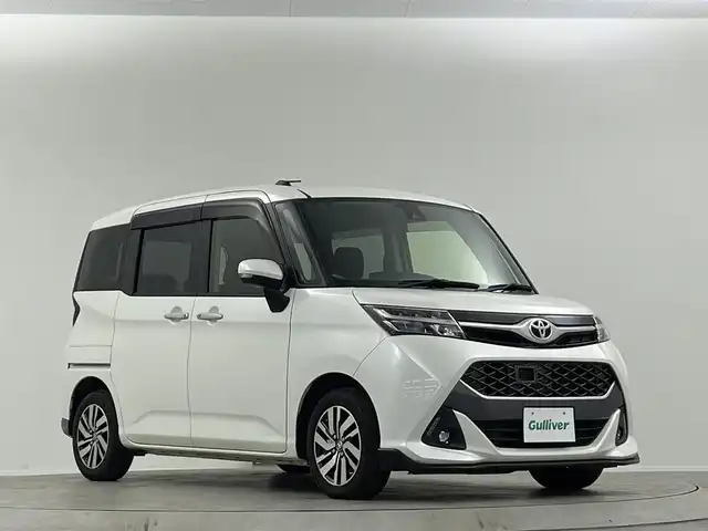 トヨタ タンク カスタムG S 埼玉県 2017(平29)年 2.7万km パールホワイトⅢ 純正９インチナビ　Ｂｌｕｅｔｏｏｔｈ　バックカメラ　両側パワースライドドア　クルーズコントロール　純正ＬＥＤヘッドライト　スマートキー　アイドリングストップ　衝突軽減システム純正ホイール　ＥＴＣ