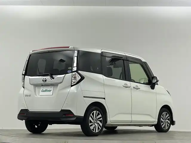 トヨタ タンク カスタムG S 埼玉県 2017(平29)年 2.7万km パールホワイトⅢ 純正９インチナビ　Ｂｌｕｅｔｏｏｔｈ　バックカメラ　両側パワースライドドア　クルーズコントロール　純正ＬＥＤヘッドライト　スマートキー　アイドリングストップ　衝突軽減システム純正ホイール　ＥＴＣ