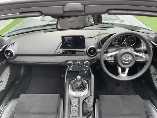 マツダ ロードスター ＲＦ RS 香川県 2021(令3)年 2.2万km ディープクリスタルブルーマイカ ６ＭＴ/純正ナビ/ＣＤ／ＤＶＤ/フルセグTV/Bluetooth接続/ミュージックプレイヤー接続/→AUX・Apple ｐｌａｙ・Ａｎｄｏｒｏｉｄ Ａｕｔｏ/ＲＥＣＡＲＯシート/ハーフレザーシート/シートヒーター/革巻きステアリング/ステアリングリモコン/クルーズコントロール/ＬＥＤヘッドライト/ドライブレコーダー/プッシュスタート/スマートキー/スペアキー