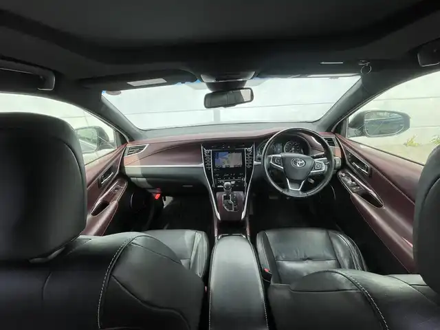 トヨタ ハリアー ハイブリッド プレミアム アドバンスドP 千葉県 2016(平28)年 6.4万km スパークリングブラックパールクリスタルシャイン サンルーフ/衝突軽減ブレーキ/全方位カメラ/純正８インチＳＤナビ/ＪＢＬ/フルセグＴＶ/Ｂｌｕｅｔｏｏｔｈ/ＥＴＣ/レーダークルーズコントロール/パワーバックドア/レザーシート/シートヒーター