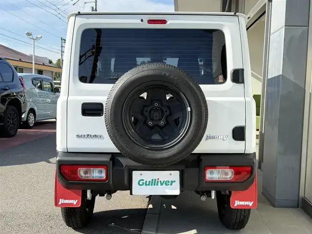 スズキ ジムニー XG 香川県 2019(平31)年 1万km スペリアホワイト ターボ/パートタイム4WD/CDデッキ/ダウンヒルアシストコントロール/LEDヘッドランプ/社外スピーカー/社外ウーハー/リモコンキー/スペアキー/ETC/背面タイヤ/純正フロアマット/フルフラットシート