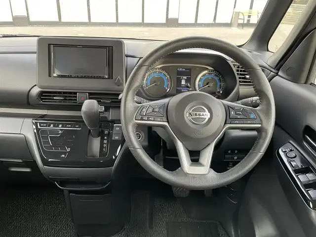 日産 ルークス HWS Gターボ プロパイロットED 大阪府 2022(令4)年 3.4万km ブラック 純正ナビ　/   フルセグＴＶ/CD/DVD/Bluetooth　/アラウンドビューモニター　/エマージェンシーブレーキ　/プロパイロット　/両側パワースライドドア　/アイドリングストップ　/前後ドライブレコーダー/純正15インチアルミホイール　/プッシュスタート　/純正フロアマット　/スマートキー/取扱説明書/保証書/記録簿