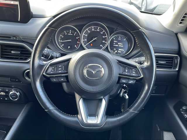 マツダ ＣＸ－５ 25S プロアクティブ 福島県 2017(平29)年 3.9万km ディープクリスタルブルーマイカ ＢＯＳＥサウンド　純正ナビ　バックＣ　ＨＵＤ　ＢＳＭ　フルセグ　追従クルコン　ビルトインＥＴＣ　前後ドラレコ　ステリモ　前席シートヒーター　ハンドルヒーター　電子Ｐ　スペアキー　純正エンスタ　フォグ