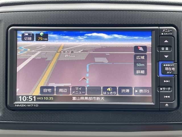 ダイハツ ミラ イース X リミテッド SAⅢ 富山県 2021(令3)年 3.3万km ブラックマイカメタリック 純正メモリナビ/【CD/DVD/BT/フルセグTV/USB/iPod】/バックカメラ/ETC/純正ドライブレコーダー/横滑り防止装置/スペアキー/取扱説明書/保証書