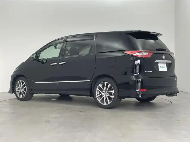 トヨタ エスティマ アエラス プレミアム 埼玉県 2016(平28)年 2.6万km ブラック モデリスタエアロ/純正ナビ　NSZT-Y66T/フルセグTV/ドライブレコーダー/バックカメラ/両側パワースライドドア/ハーフレザーシート/横滑り防止装置/レーンアシスト/衝突被害軽減システム/ＬＥＤヘッドライト/オートライト/オートマチックハイビーム/１８インチ純正アルミホイール/１００Ｖ電源/ＭＴモード付きＡＴ