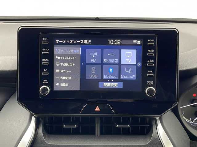 トヨタ ハリアー G 栃木県 2022(令4)年 2.4万km ホワイトパールクリスタルシャイン 純正ナビ/（AM/FM/Bluetooth/AppleCarPlay/USB/AUX)/フルセグTV/バックカメラ /ETC2.0/LED/レーダークルーズコントロール/マット/バイザー/ステアリングスイッチ/スマートキー×2/プッシュスタート/パワーバックドア/電子パーキング/デジタルインナーミラー/ドライブレコーダー