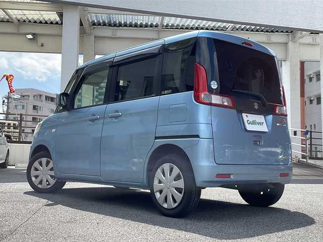 スズキ スペーシア X 宮崎県 2014(平26)年 12万km フィズブルーパールメタリック ワンオーナー/純正ナビ/ワンセグTV/Bluetooth/バックカメラ/USB入力端子/両側スライドドア/オートライト/アイドリングストップ/スペアキー/スマートキー/プッシュスタート