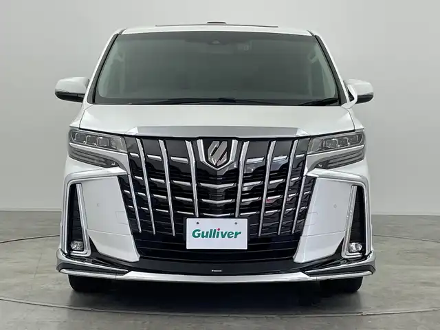 トヨタ アルファード S Cパッケージ 群馬県 2020(令2)年 5.5万km ホワイトパールクリスタルシャイン サンルーフ　モデリスタエアロ　純正９型ディスプレイオーディオ　純正１２．１型後席モニター　アダプティブクルーズコントロール　シートヒーター　エアーシート　ステアリングヒーター　スマートキー　禁煙車