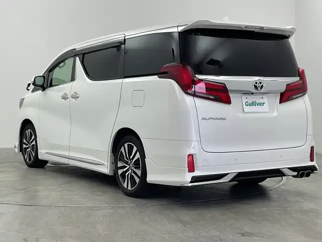 トヨタ アルファード S Cパッケージ 群馬県 2020(令2)年 5.5万km ホワイトパールクリスタルシャイン サンルーフ　モデリスタエアロ　純正９型ディスプレイオーディオ　純正１２．１型後席モニター　アダプティブクルーズコントロール　シートヒーター　エアーシート　ステアリングヒーター　スマートキー　禁煙車