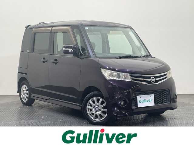 日産 ルークス ハイウェイスター リミテッド 愛媛県 2011(平23)年 10.8万km ミステリアスバイオレットパール 社外ナビ/Bluetooth/フルセグ/バックカメラ/キセノンライト/オートライト/横滑り防止装置/社外13インチアルミ/純正フロアマット/ETC/プッシュスタート/電動格納ミラー