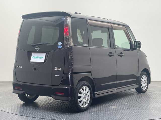 日産 ルークス ハイウェイスター リミテッド 愛媛県 2011(平23)年 10.8万km ミステリアスバイオレットパール 社外ナビ/Bluetooth/フルセグ/バックカメラ/キセノンライト/オートライト/横滑り防止装置/社外13インチアルミ/純正フロアマット/ETC/プッシュスタート/電動格納ミラー