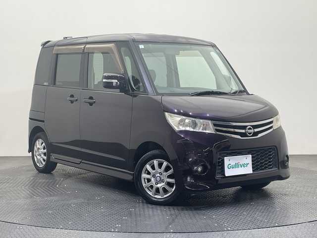 日産 ルークス ハイウェイスター リミテッド 愛媛県 2011(平23)年 10.8万km ミステリアスバイオレットパール 社外ナビ/Bluetooth/フルセグ/バックカメラ/キセノンライト/オートライト/横滑り防止装置/社外13インチアルミ/純正フロアマット/ETC/プッシュスタート/電動格納ミラー