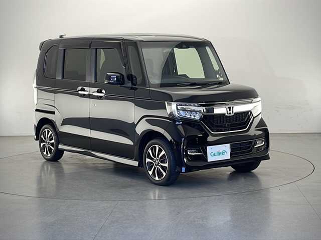 ホンダ Ｎ ＢＯＸ カスタム G L ホンダセンシング 長野県 2019(令1)年 4.3万km クリスタルブラックパール 4WD/ホンダセンシング/純正ナビ/(フルセグ/CD/DVD/BT)/バックカメラ/ＥＴＣ/片側パワースライドドア/レーダークルーズコントロール/LEDヘッドライト/フォグランプ/前席シートヒーター/純正アルミホイール/シーケンシャルウィンカー/オートエアコン/アイドリングストップ/ドアバイザー/ウィンカーミラー/スマートキー